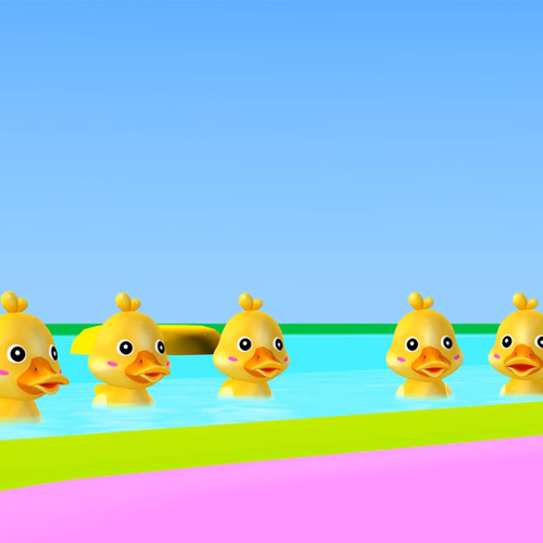 เพลง ลูกเป็ด 5 ตัว เพลงเด็กภาษาอังกฤษ