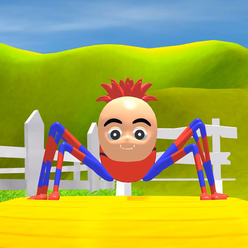 เพลง แมงมุมลายตัวนั้น ภาษาอังกฤษ