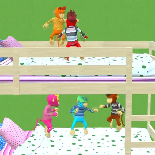 เพลง ลิง ลูกลิง 5 ตัว