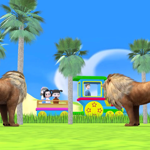 เพลง รถไฟฟาร์ม|รถไฟสวนสัตว์ 