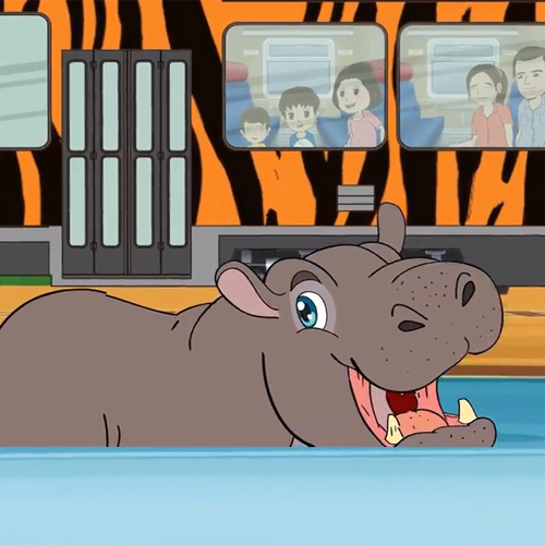 เพลง รถไฟสวนสัตว์ เรียนรู้สัตว์ V2 – เพลงเด็ก 2565